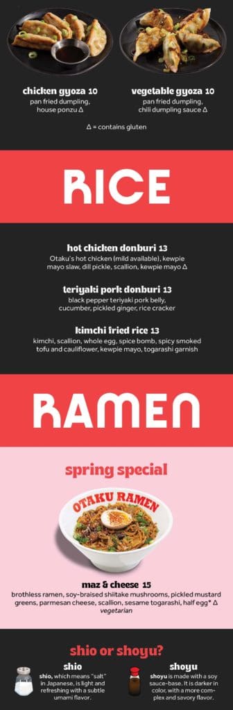 otaku qr franklin menu 2 rice ramen q4 240410